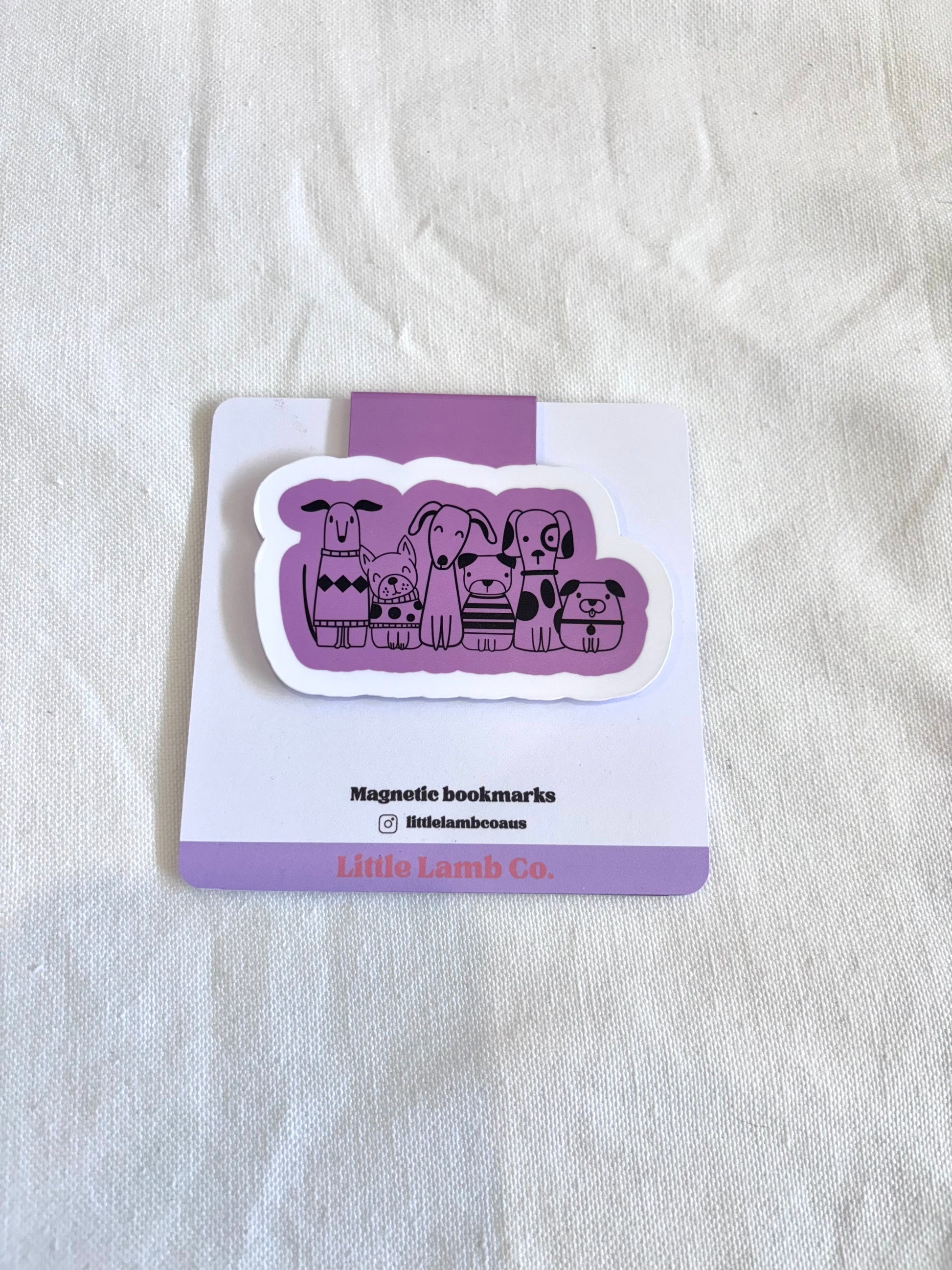 Magnetic bookmarks
