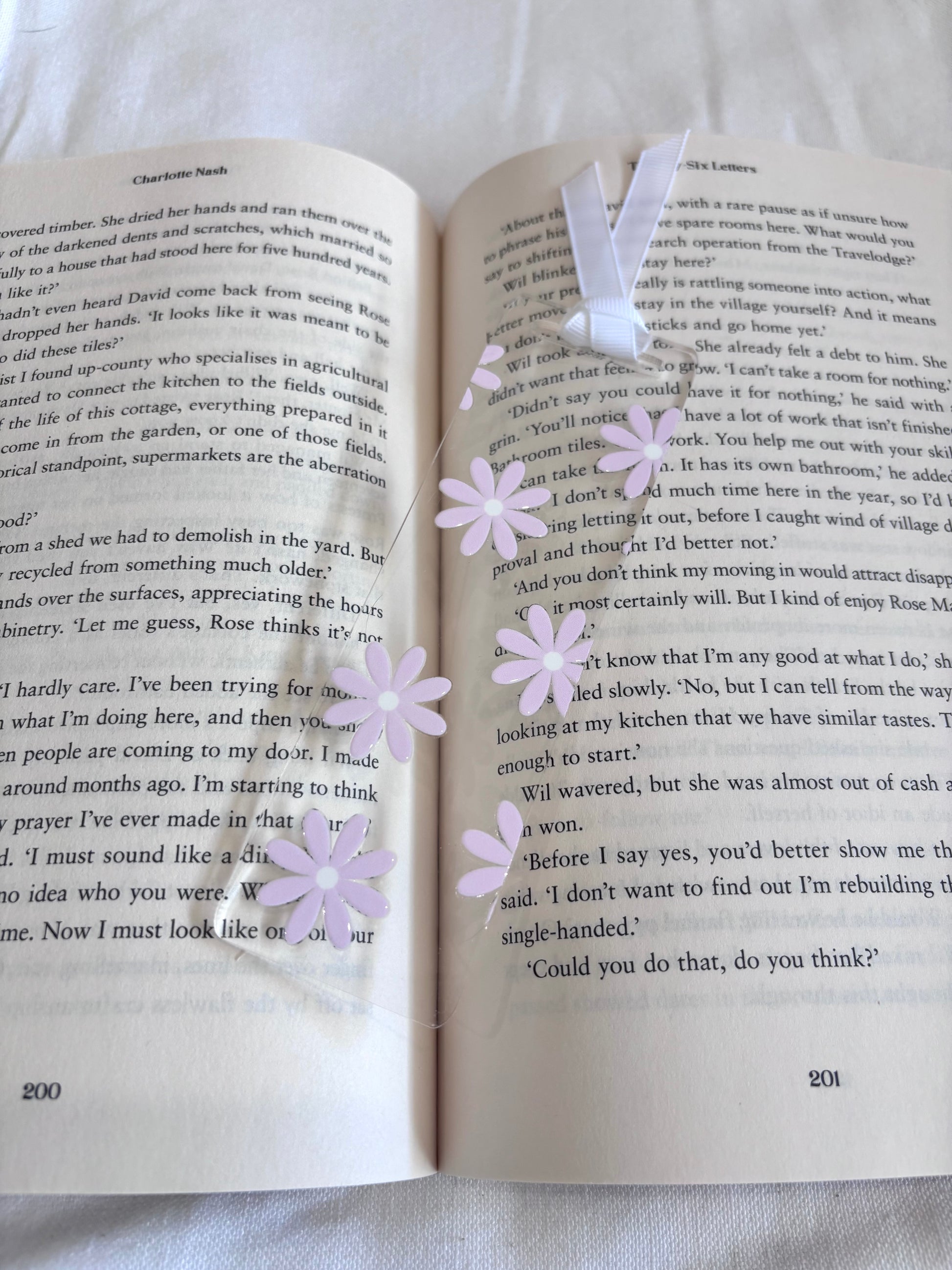 Acrylic bookmarks