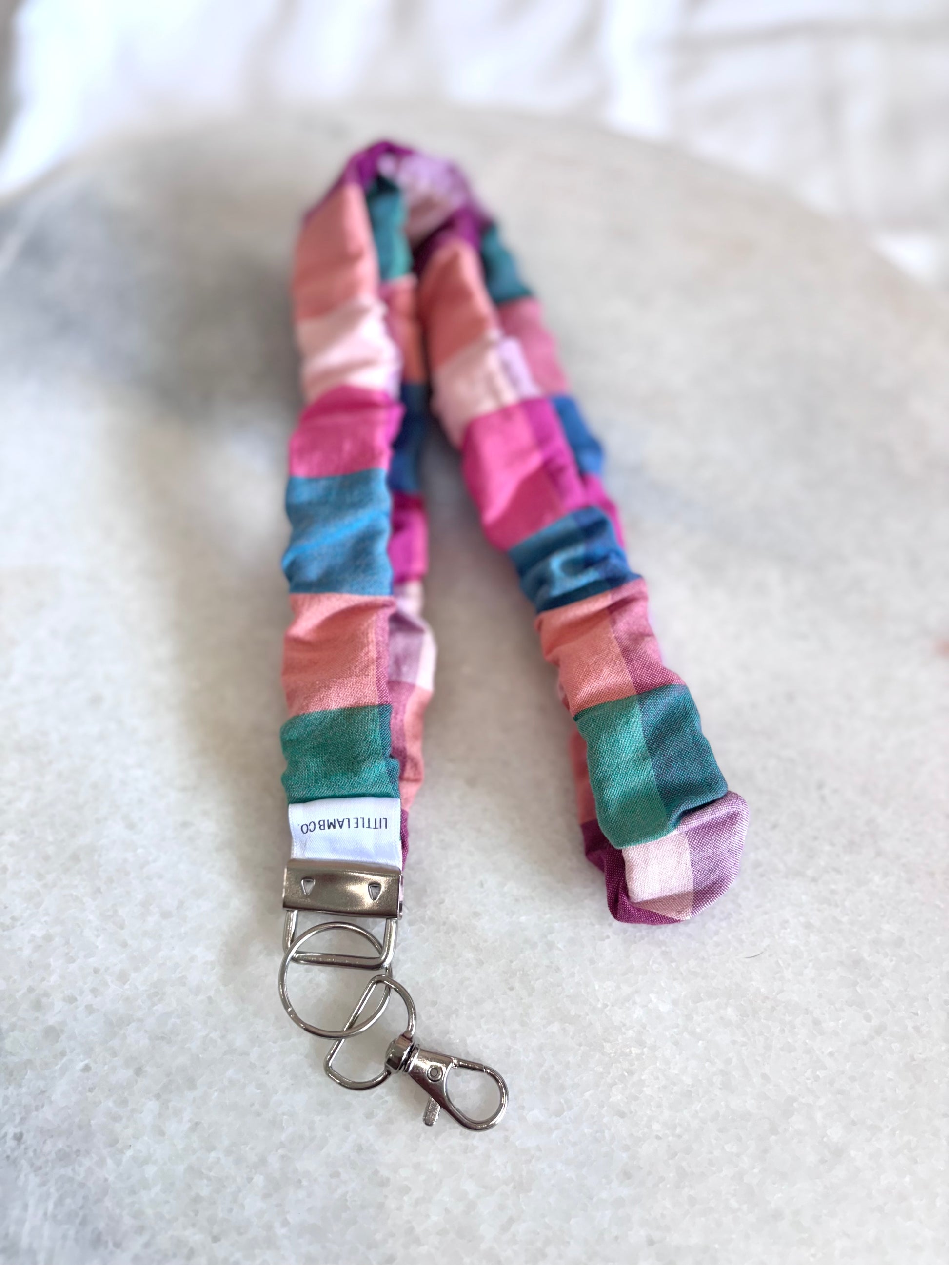 Fabric lanyard