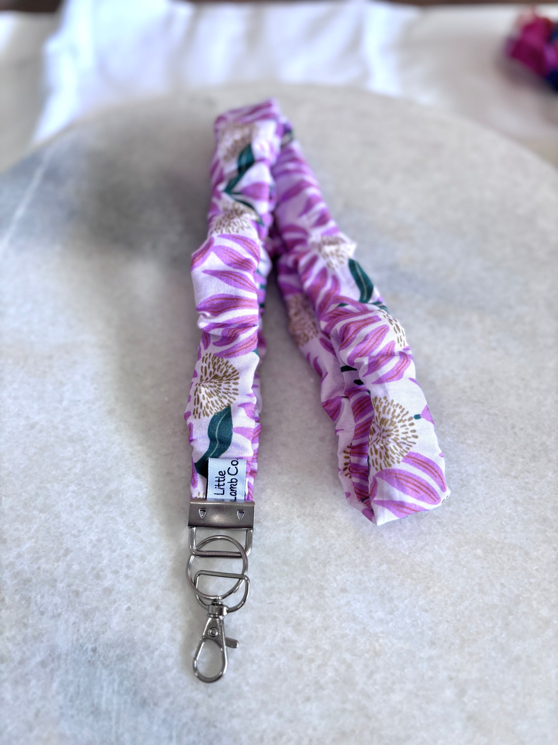 Fabric lanyard