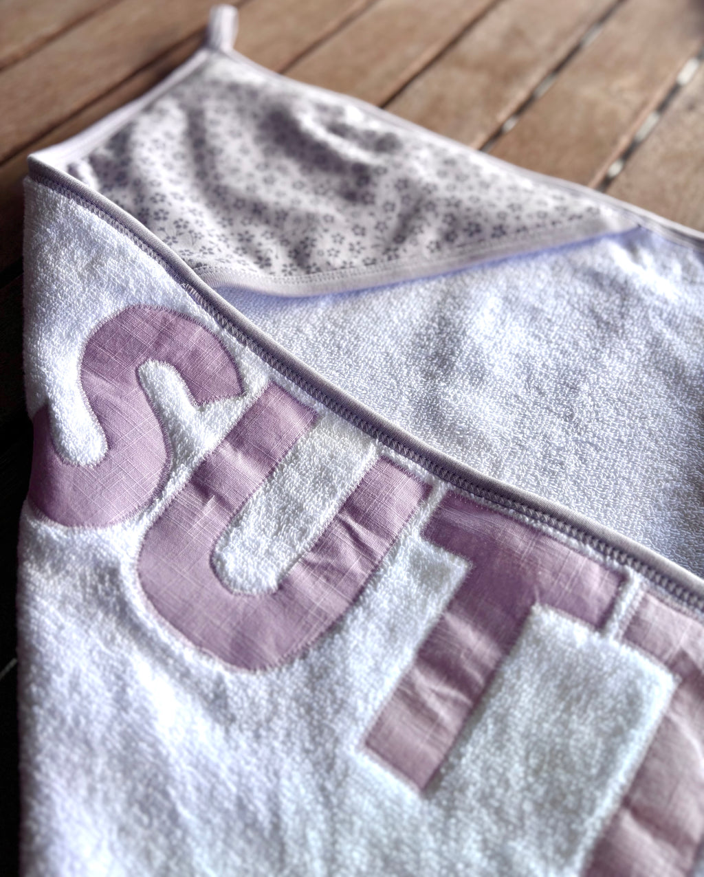 Personalised Hooded bath towels