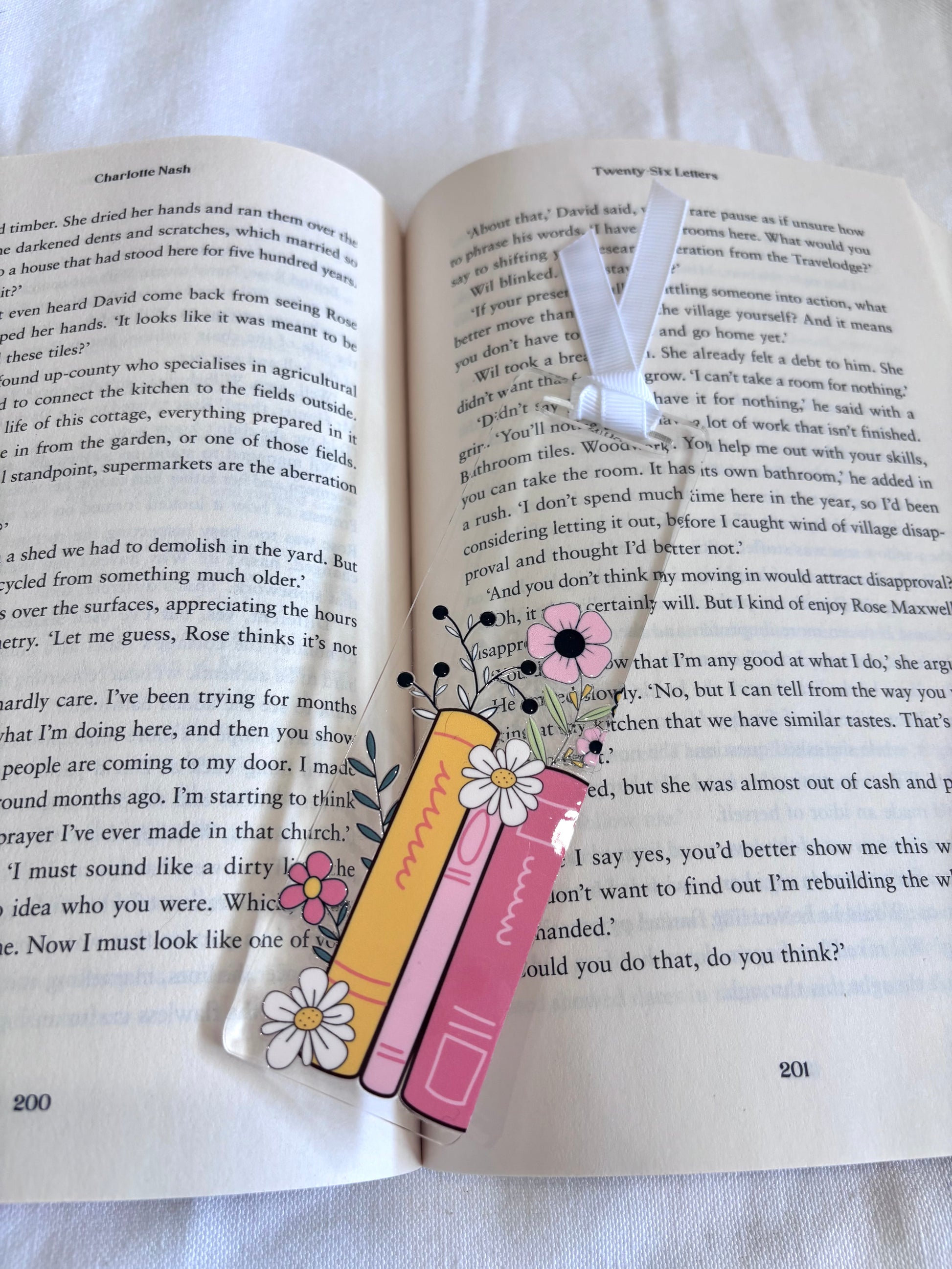 Acrylic bookmarks