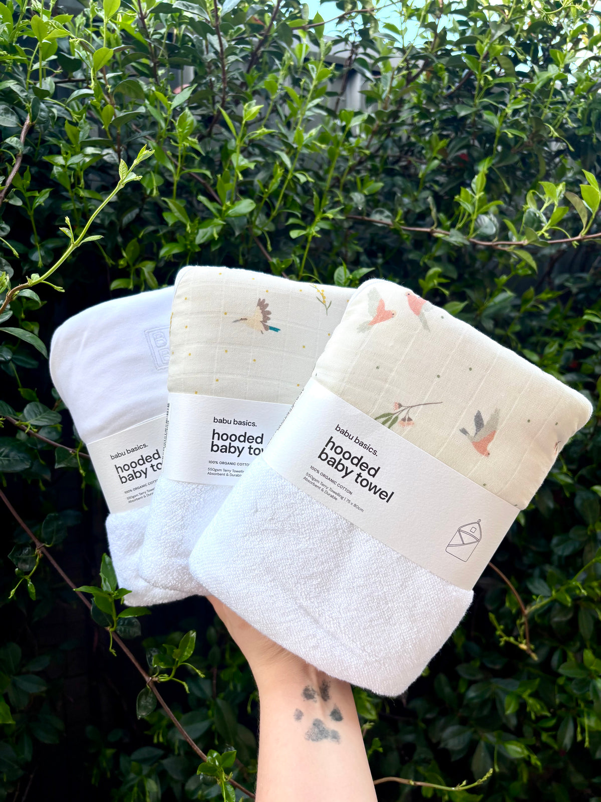 Personalised Hooded bath towels