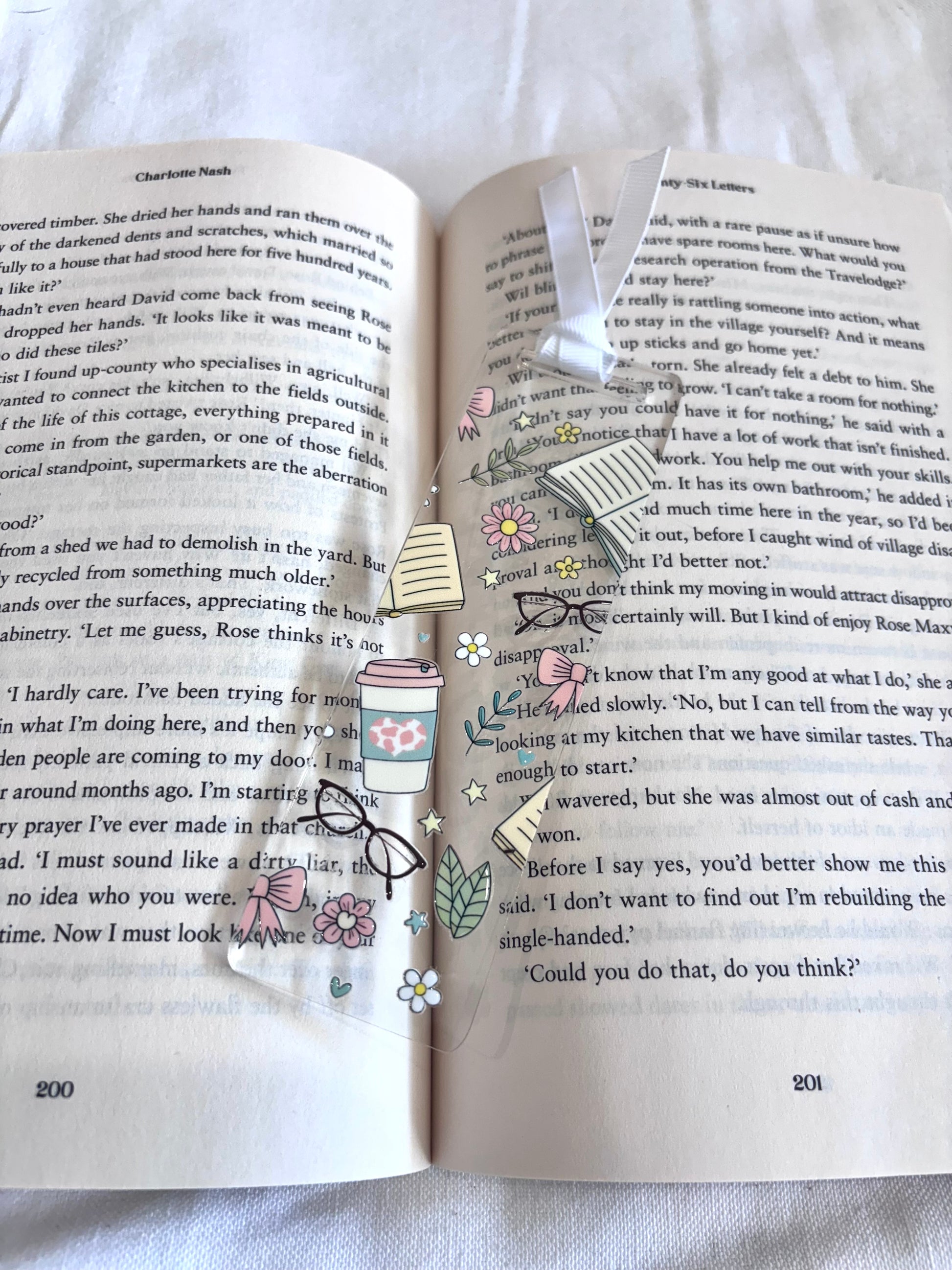 Acrylic bookmarks