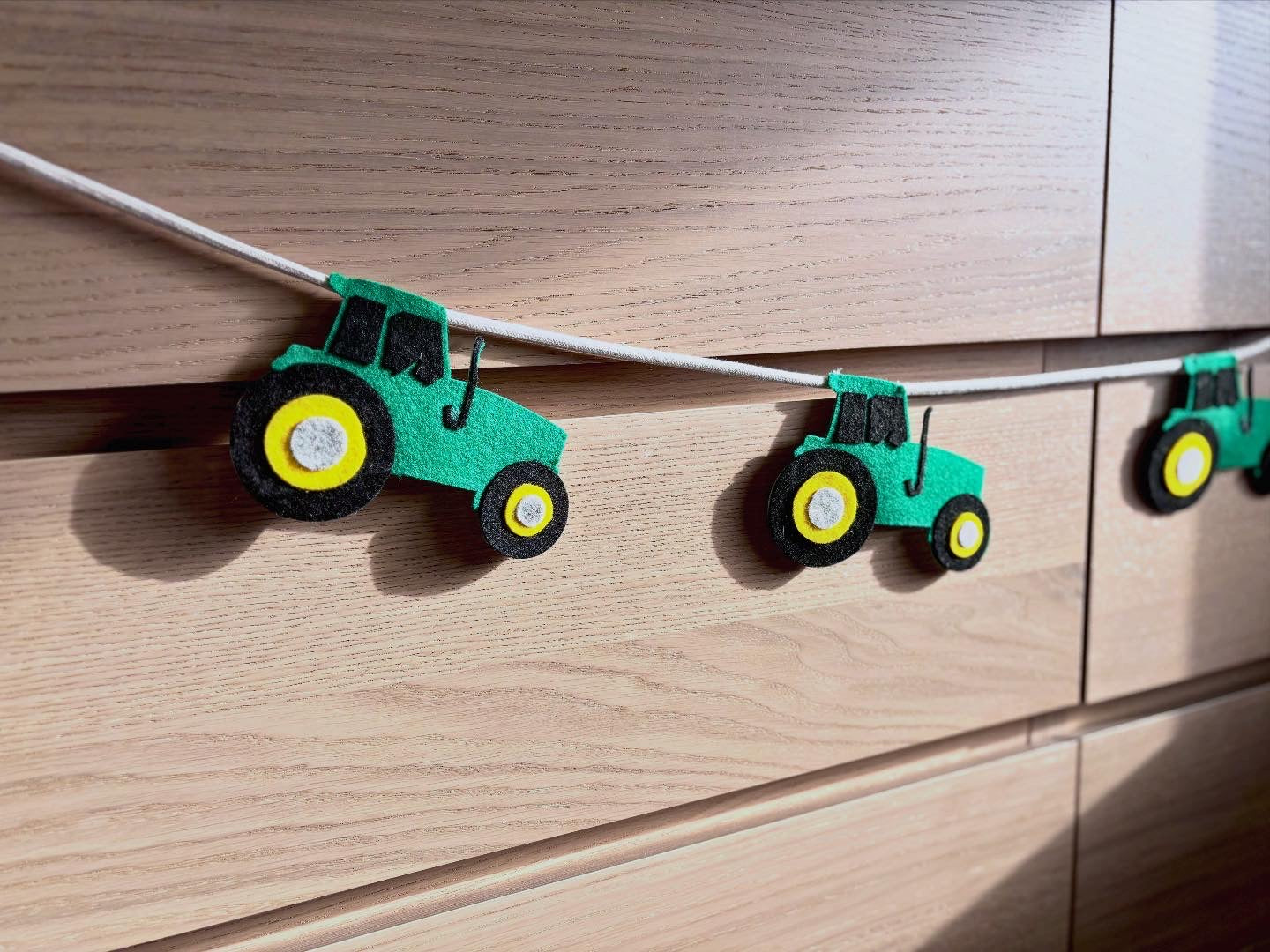 Felt garlands