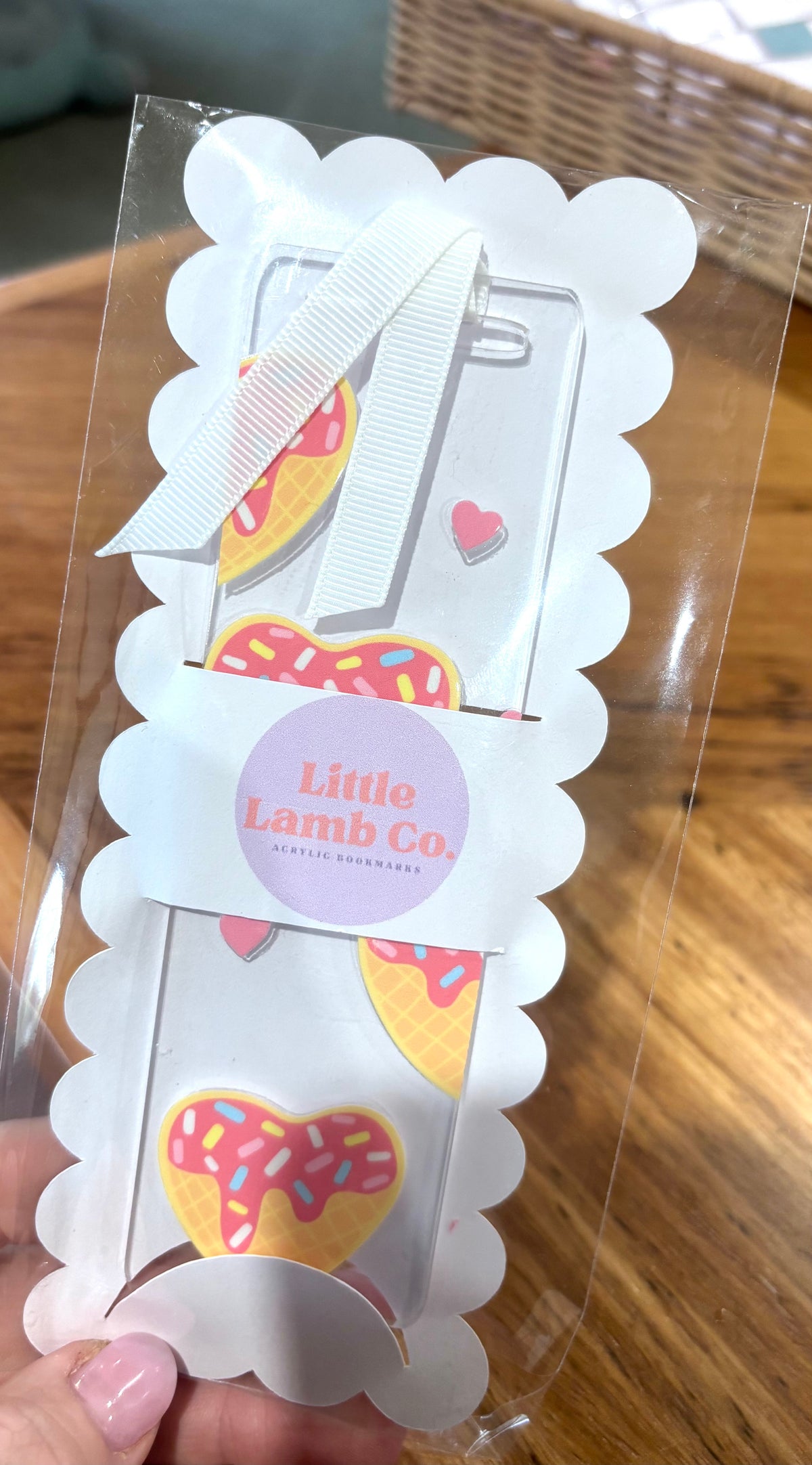 Acrylic bookmarks