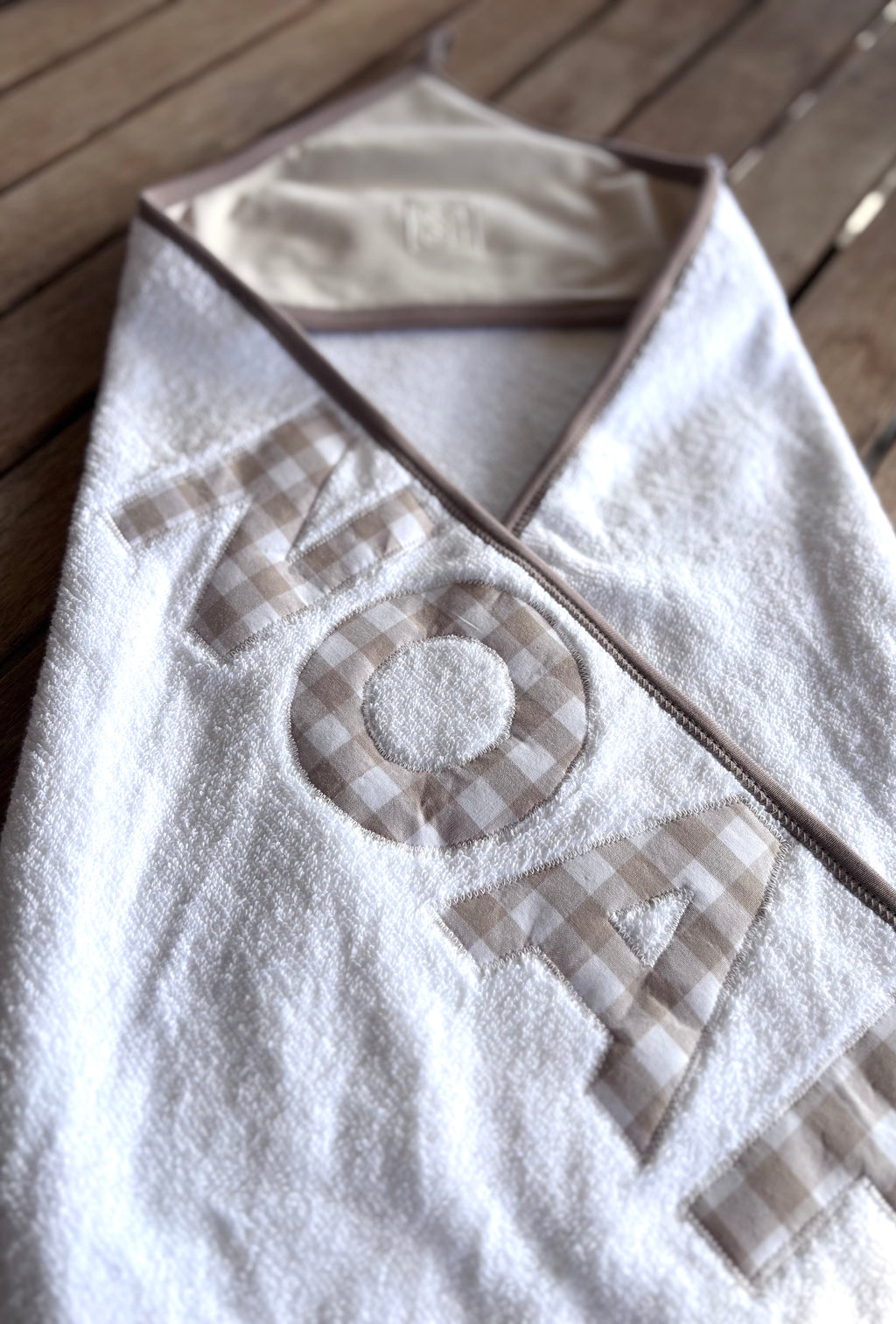 Personalised Hooded bath towels