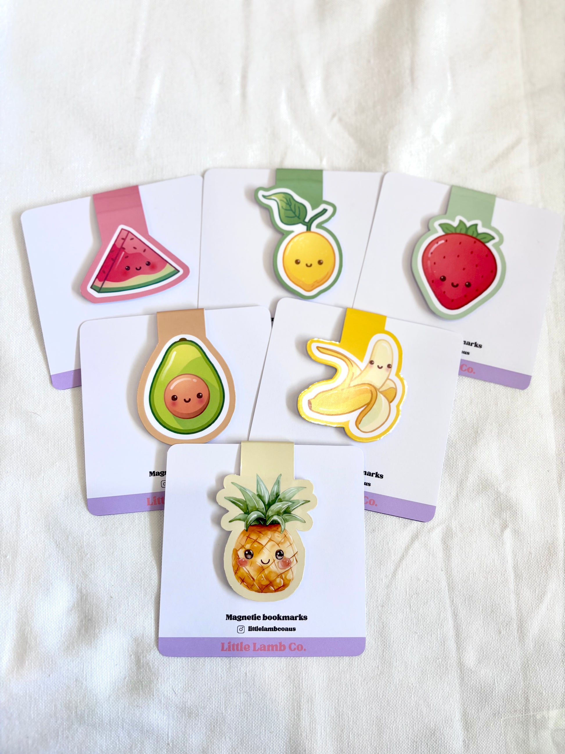Magnetic bookmarks