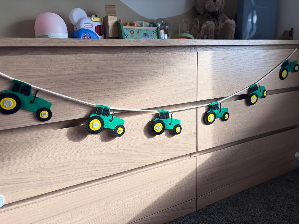 Felt garlands