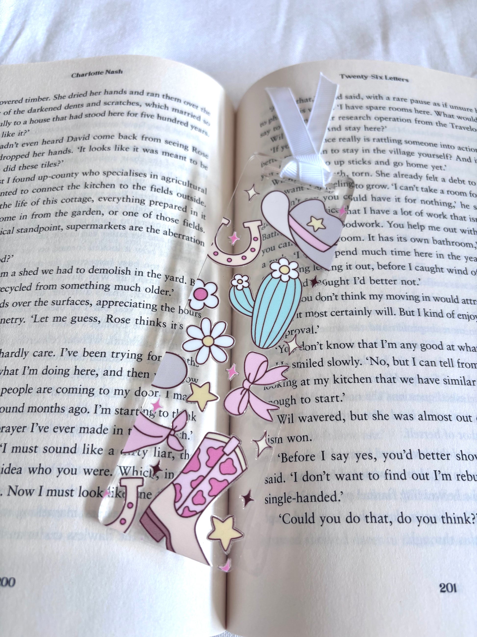 Acrylic bookmarks
