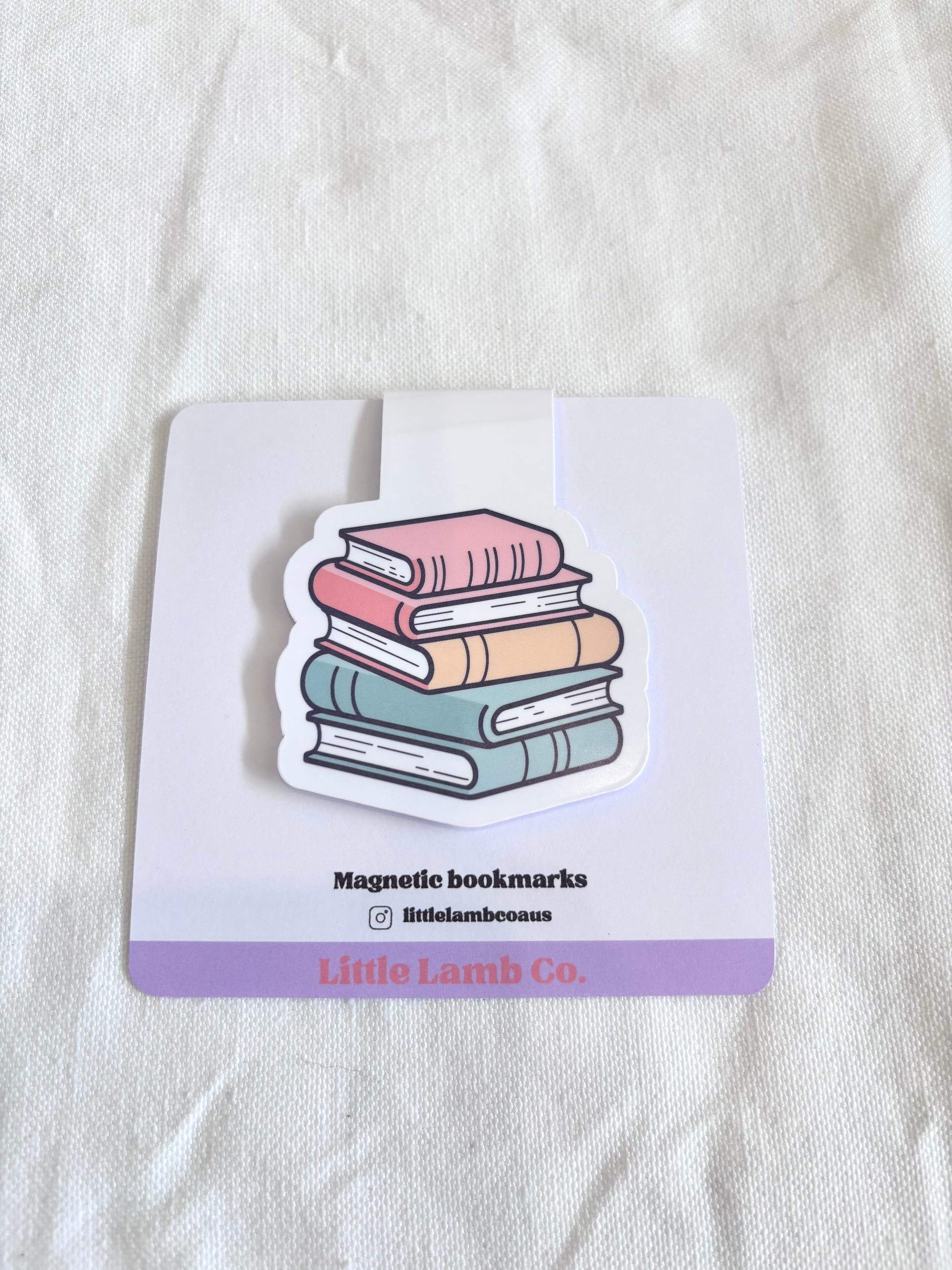 Magnetic bookmarks