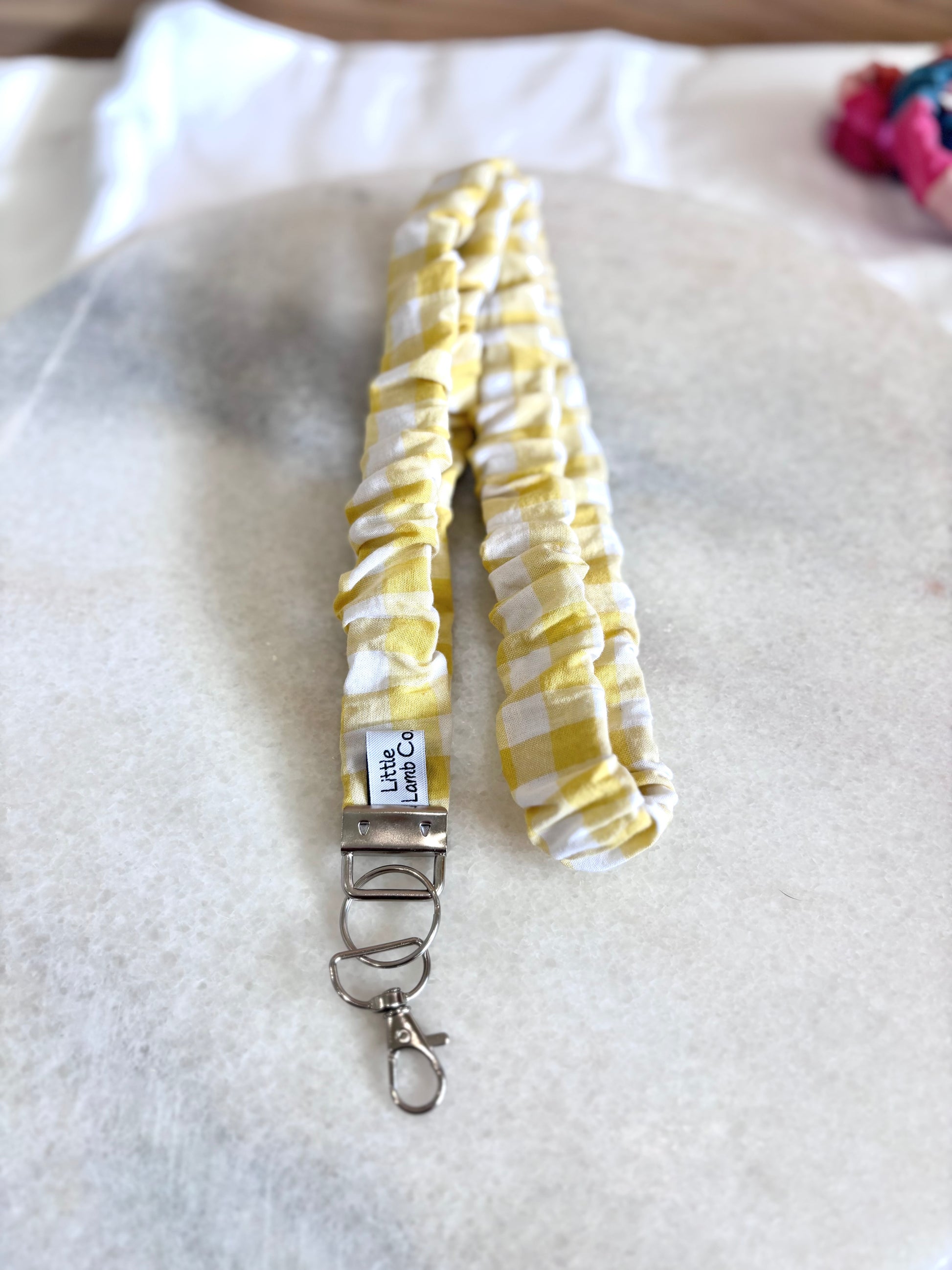 Fabric lanyard