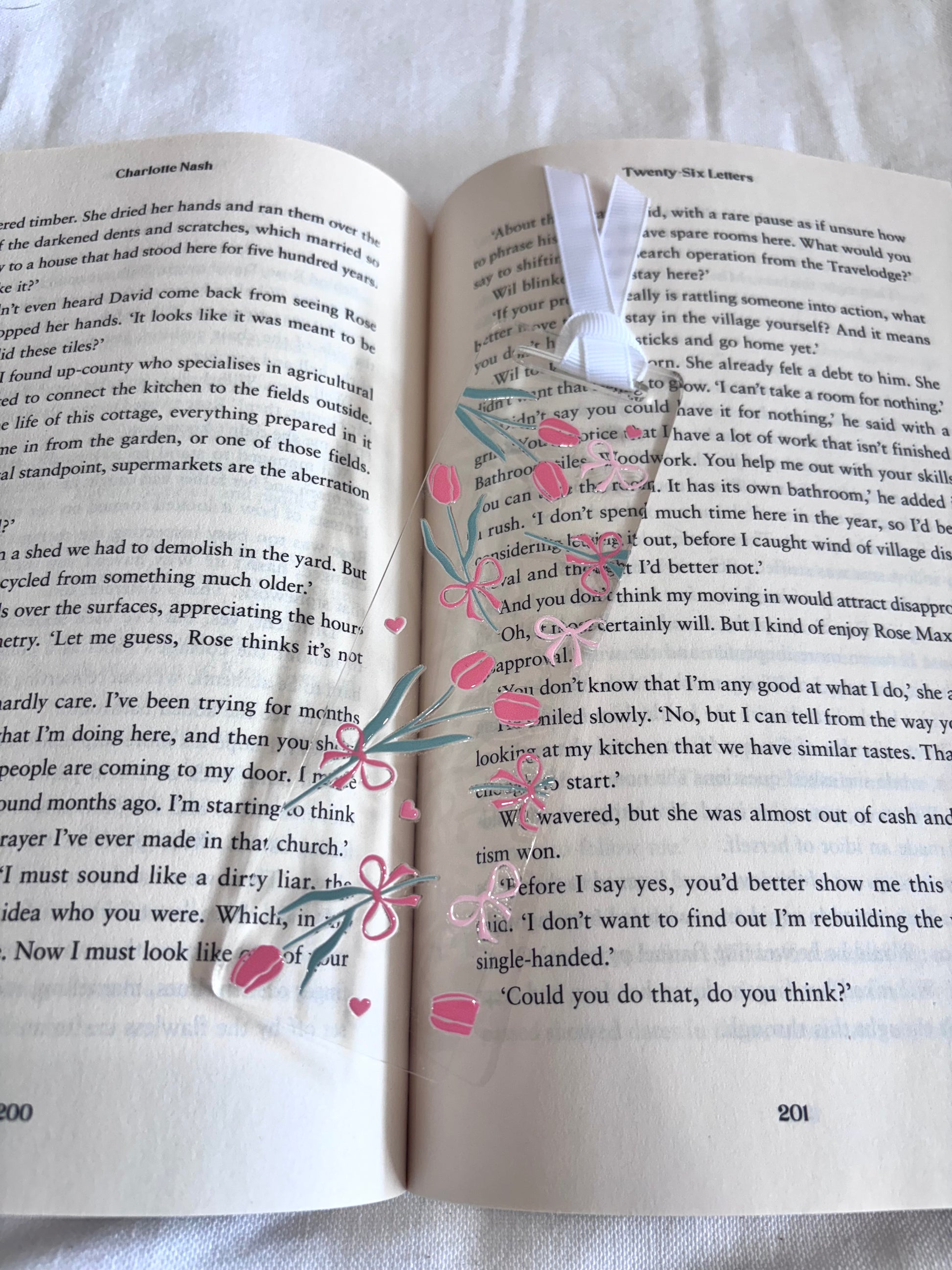 Acrylic bookmarks