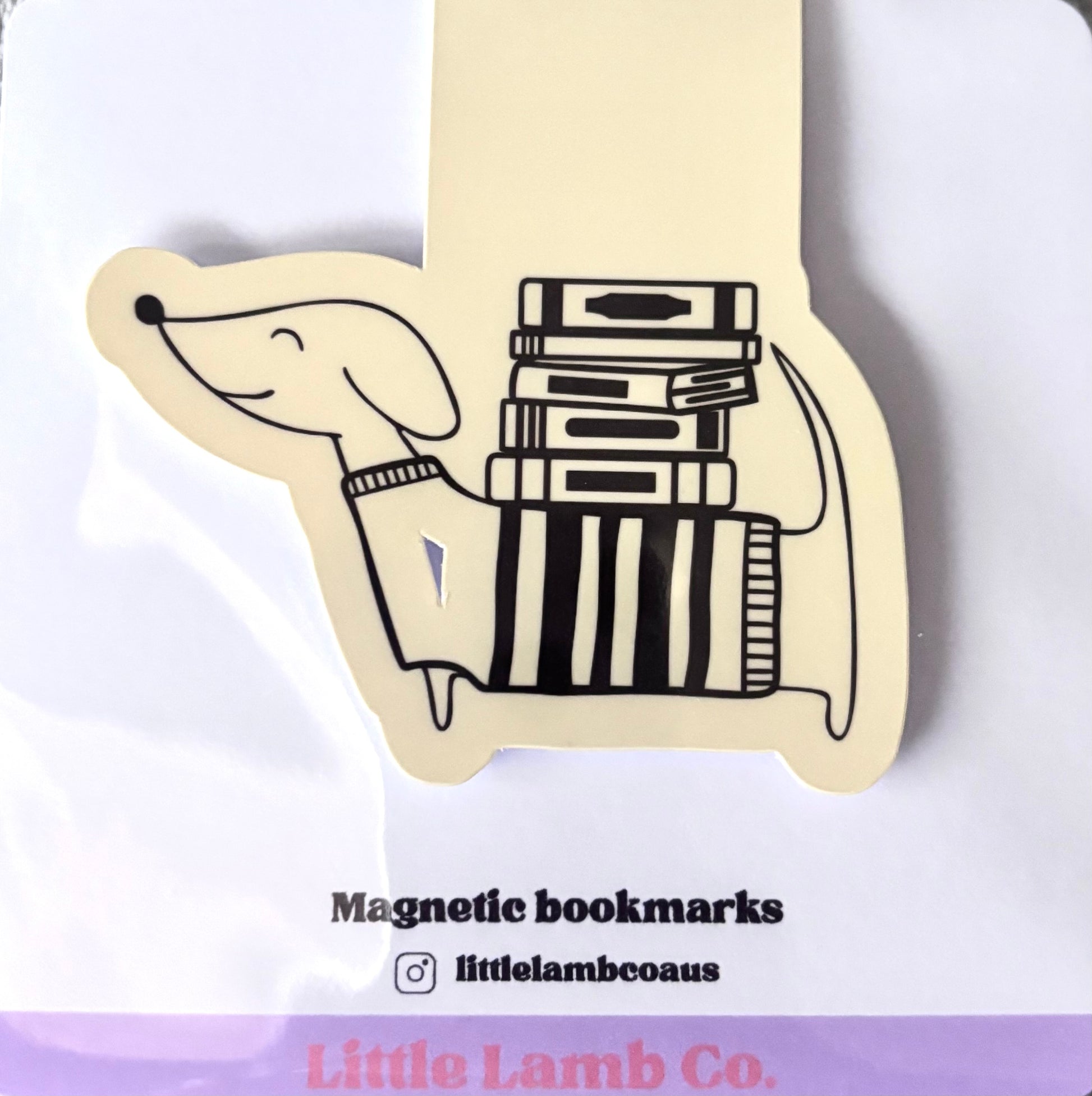 Magnetic bookmarks