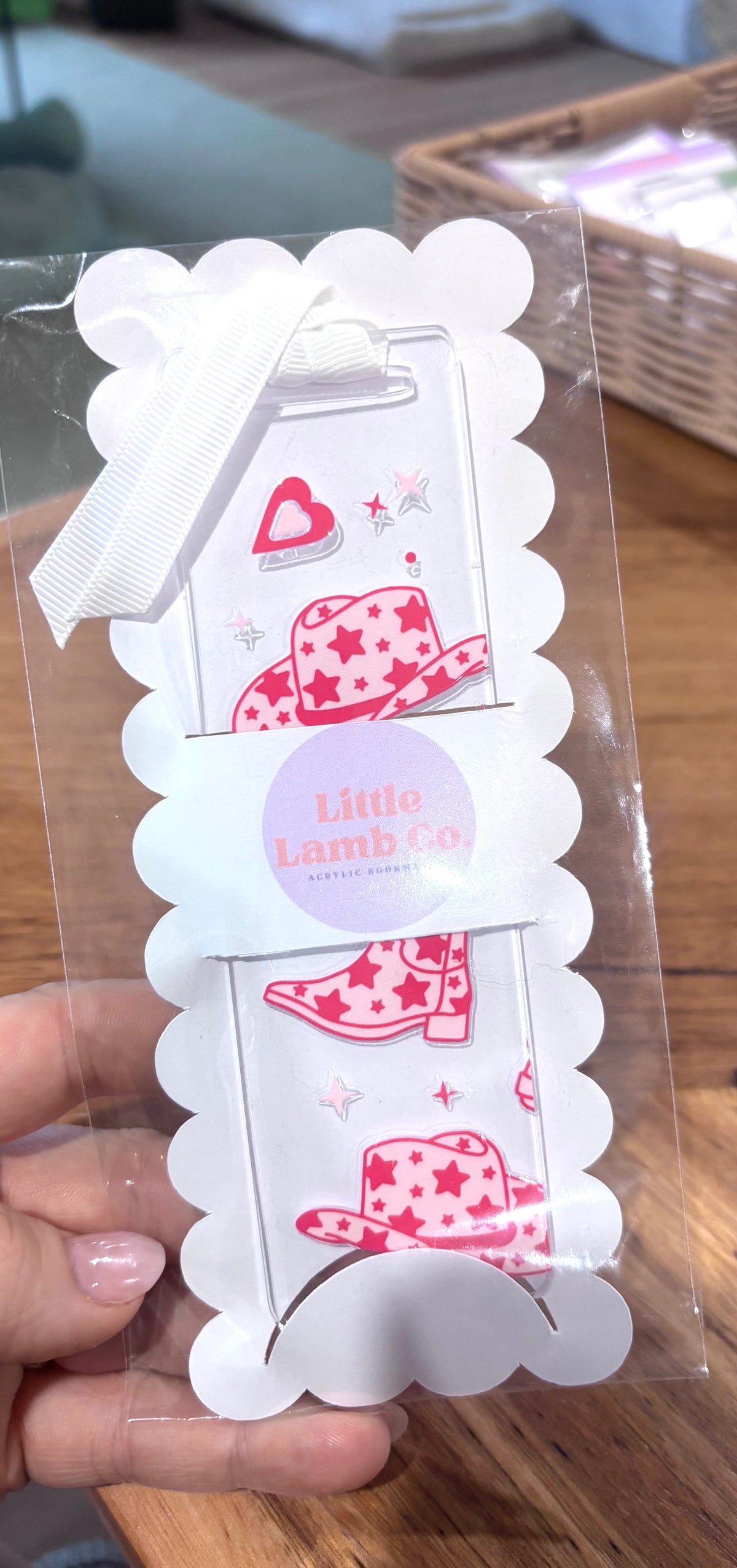 Acrylic bookmarks