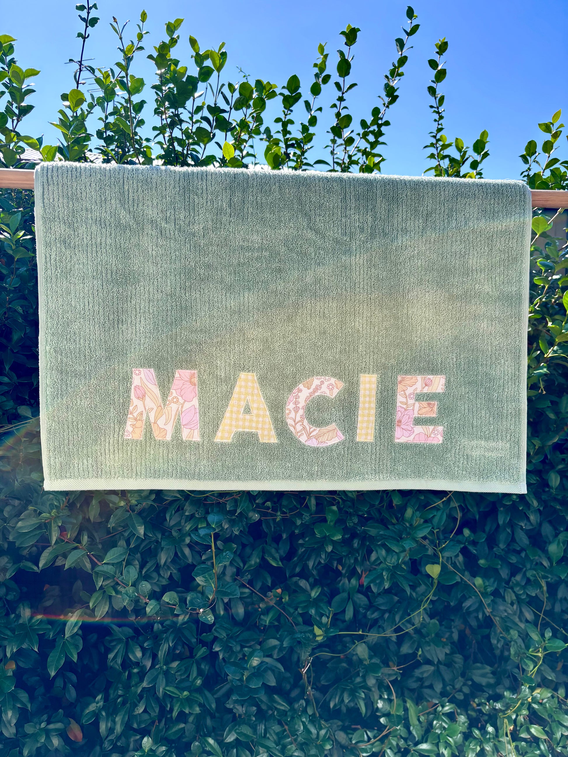 Personalised Towels • 3-4 week turn around•