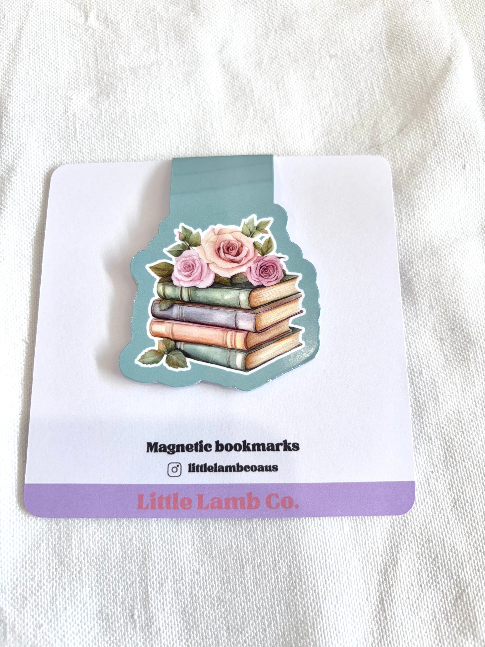 Magnetic bookmarks