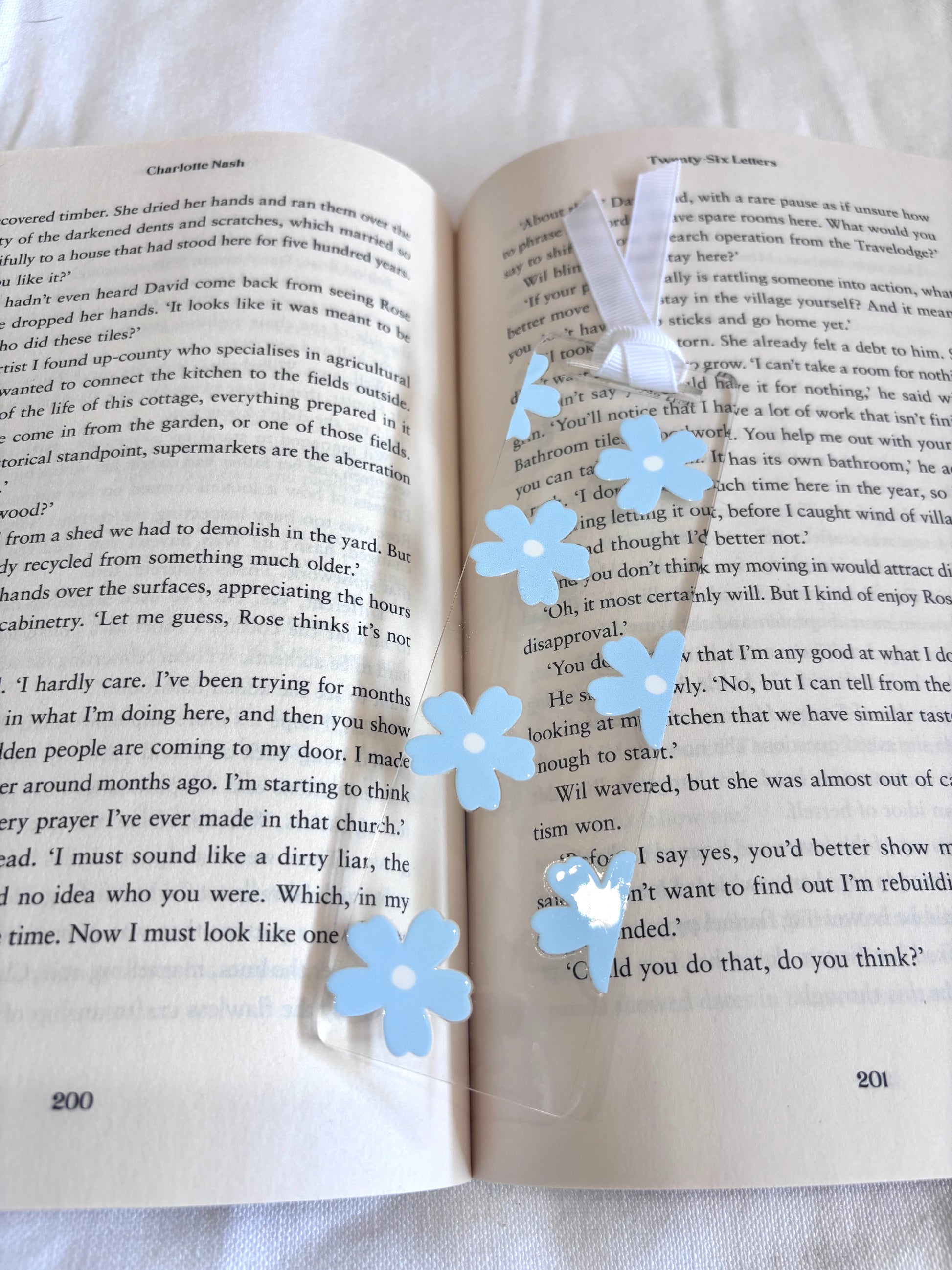 Acrylic bookmarks
