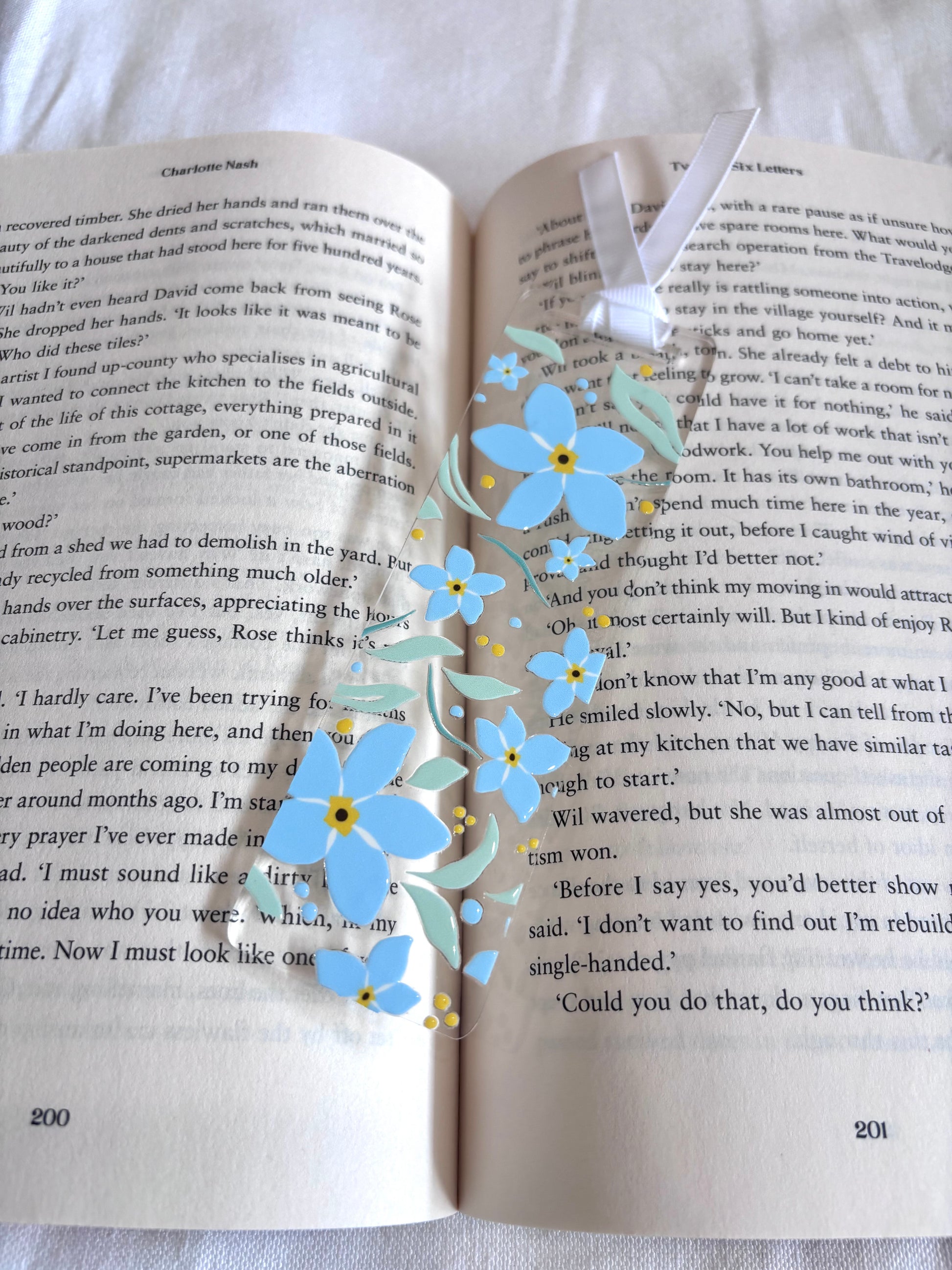 Acrylic bookmarks