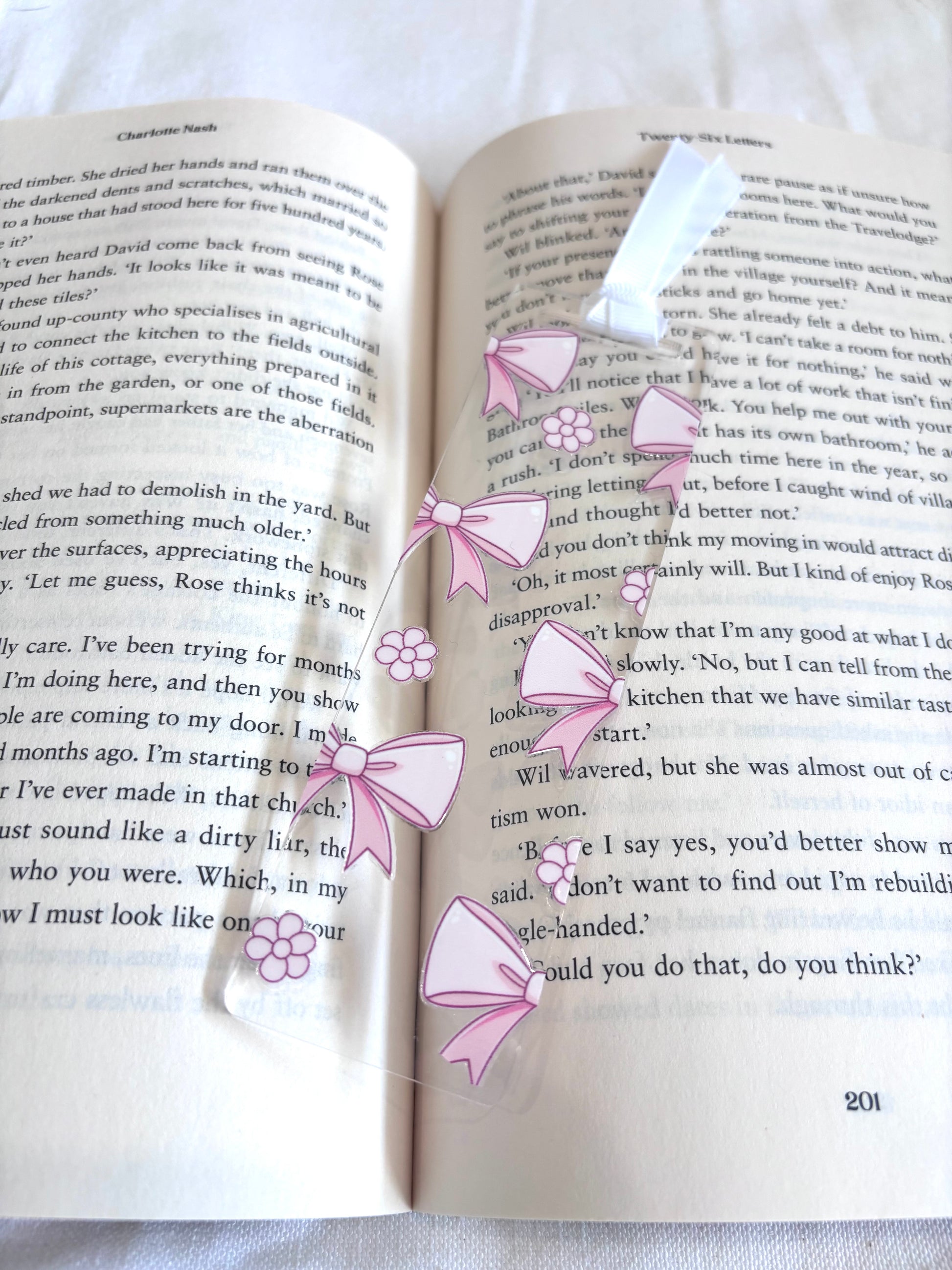 Acrylic bookmarks
