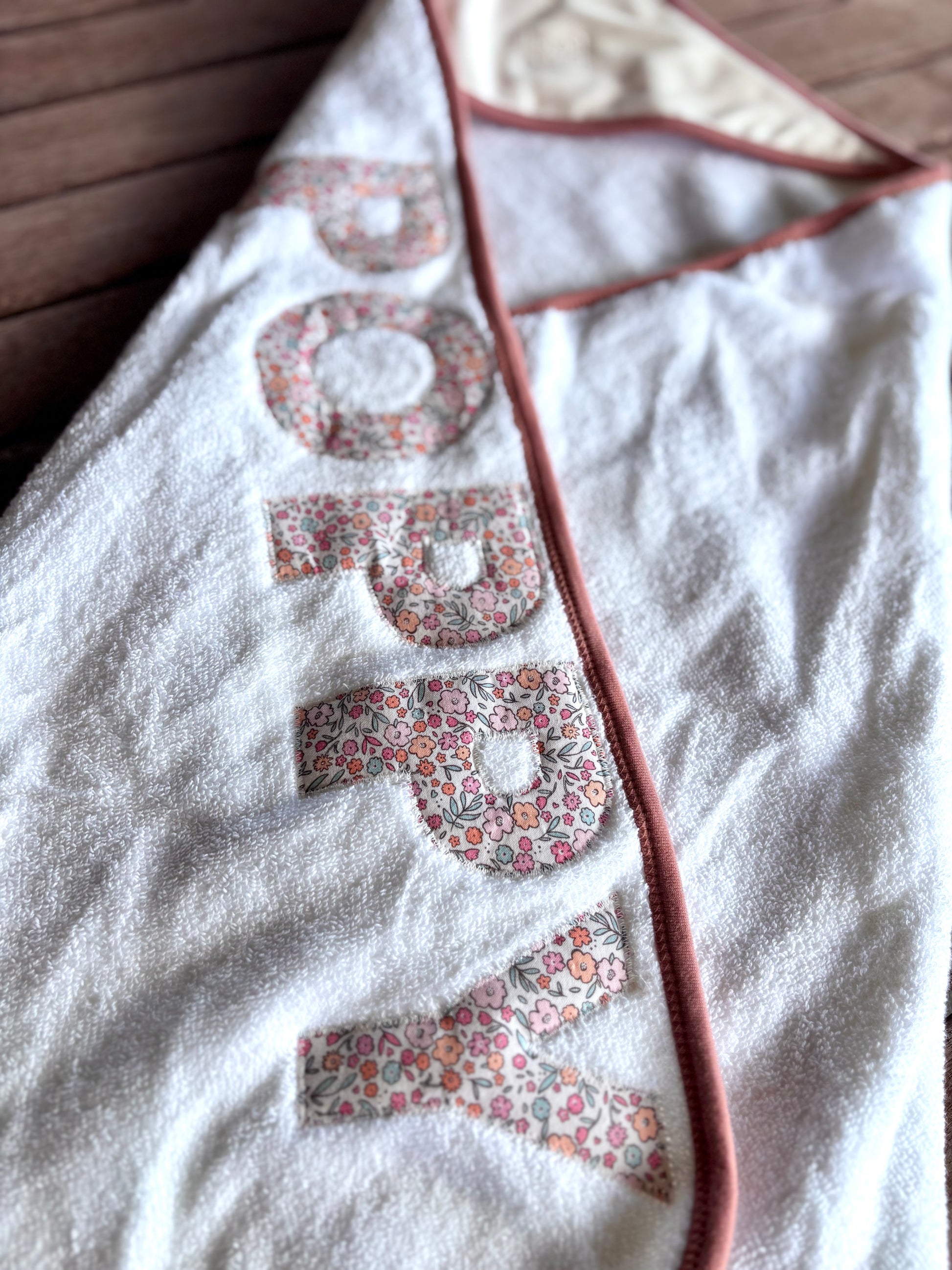 Personalised Hooded bath towels