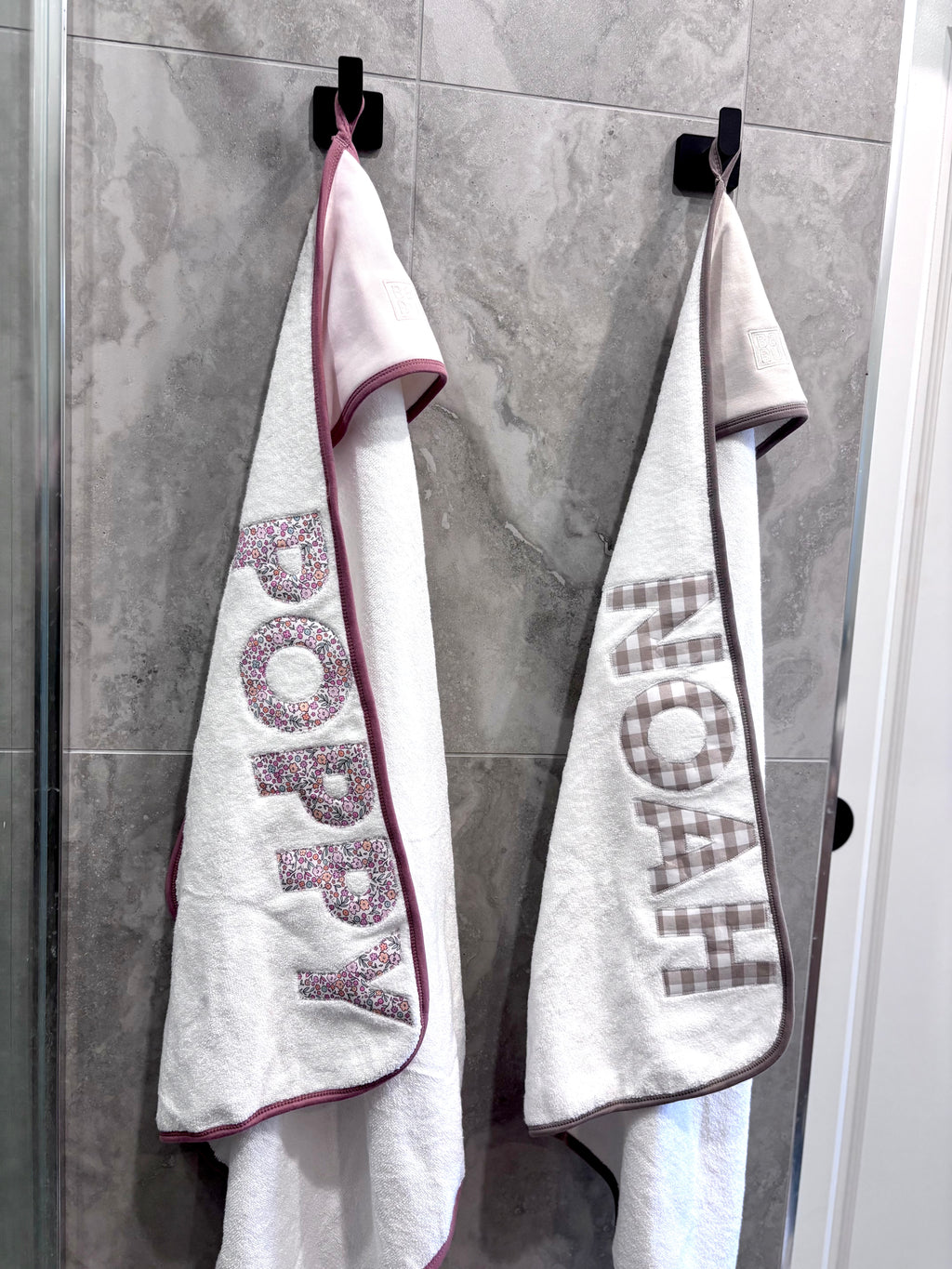 Personalised Hooded bath towels