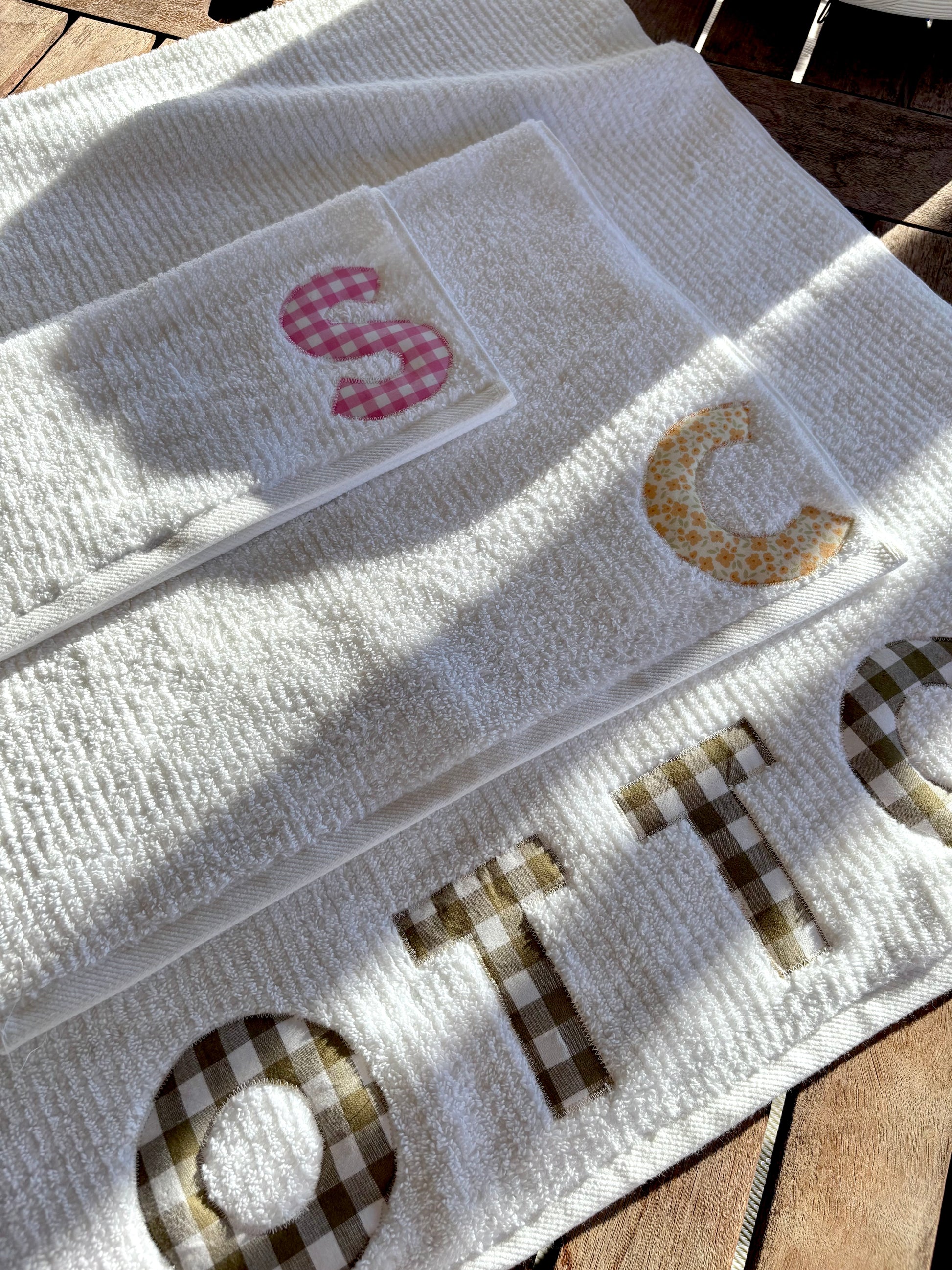 Personalised Towels • 3-4 week turn around•