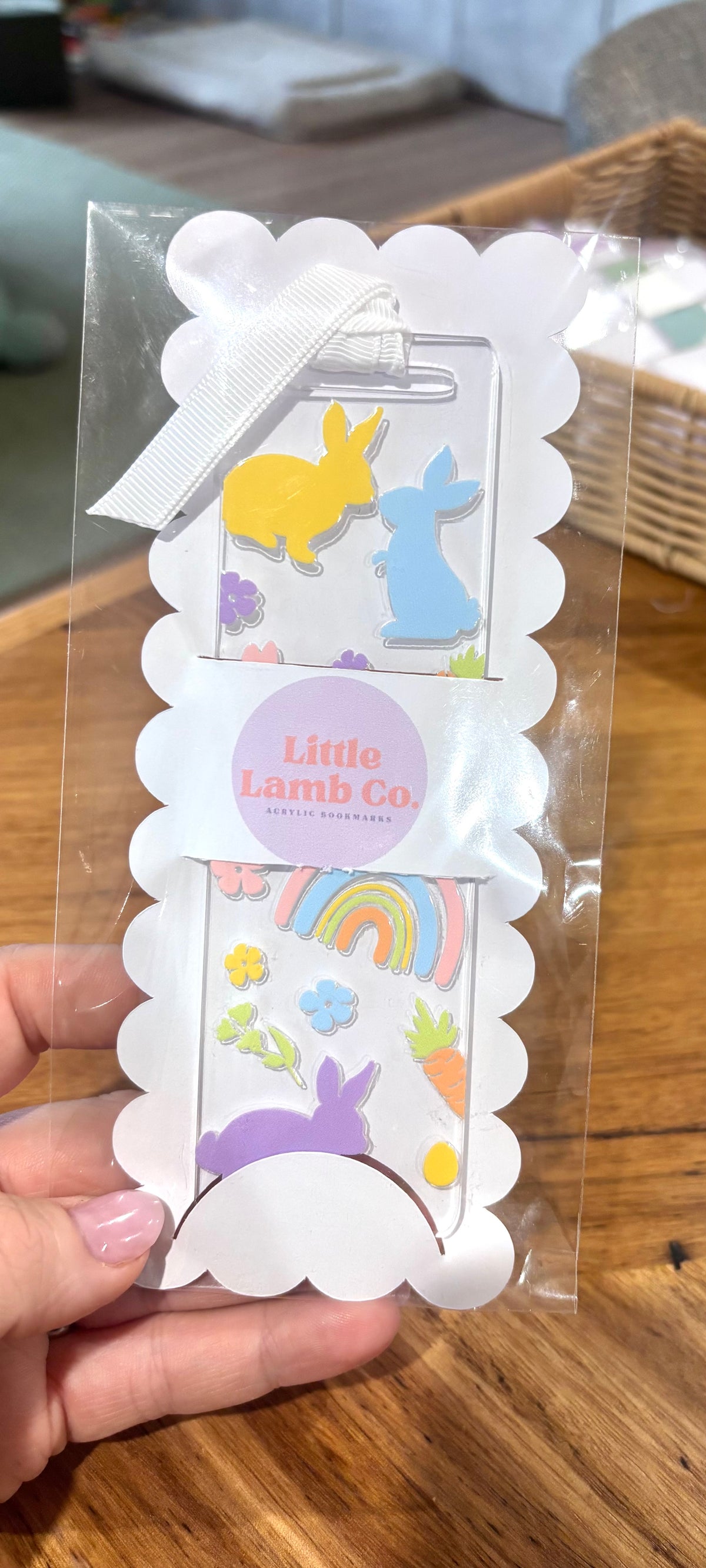 Acrylic bookmarks