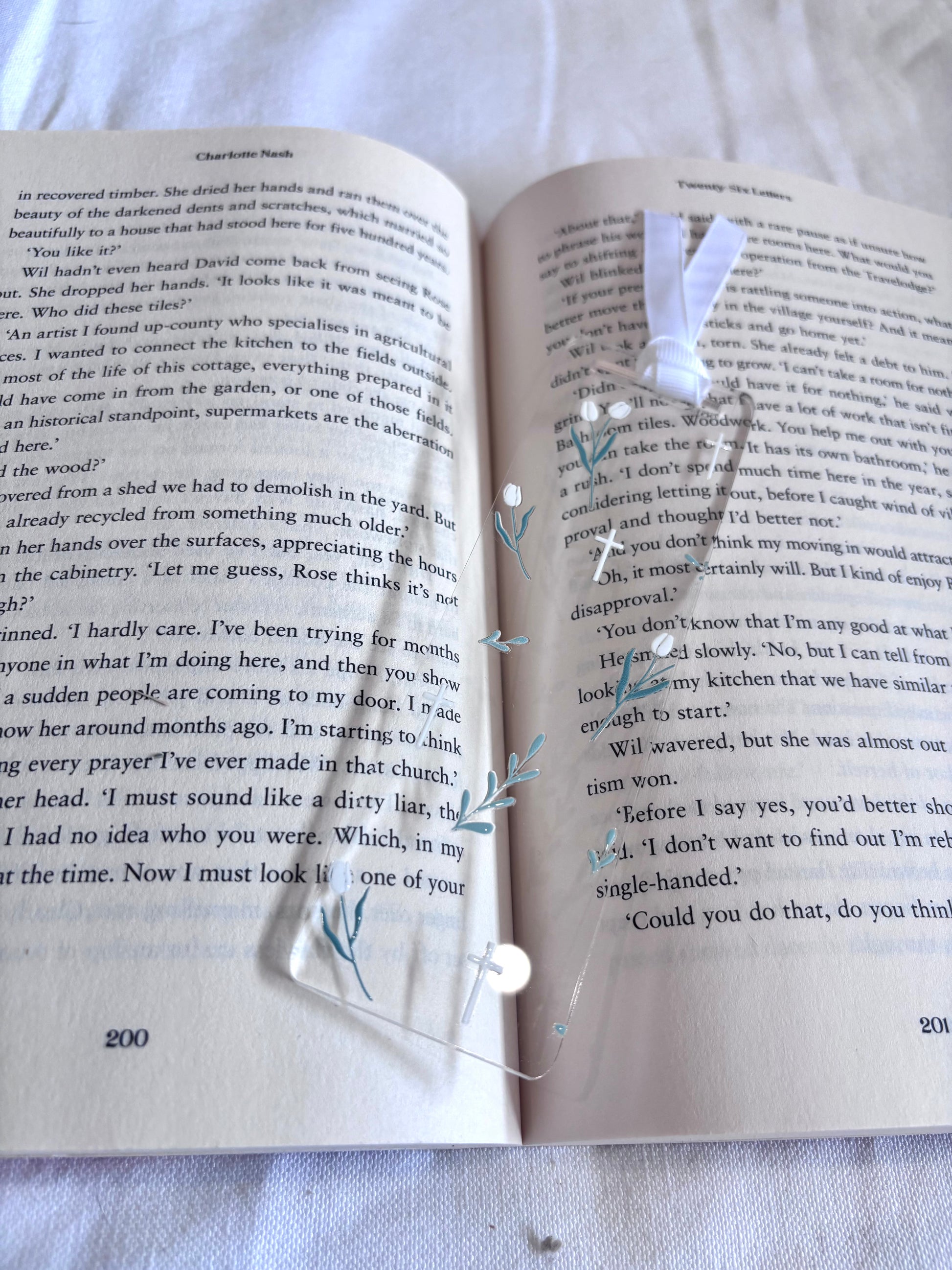 Acrylic bookmarks
