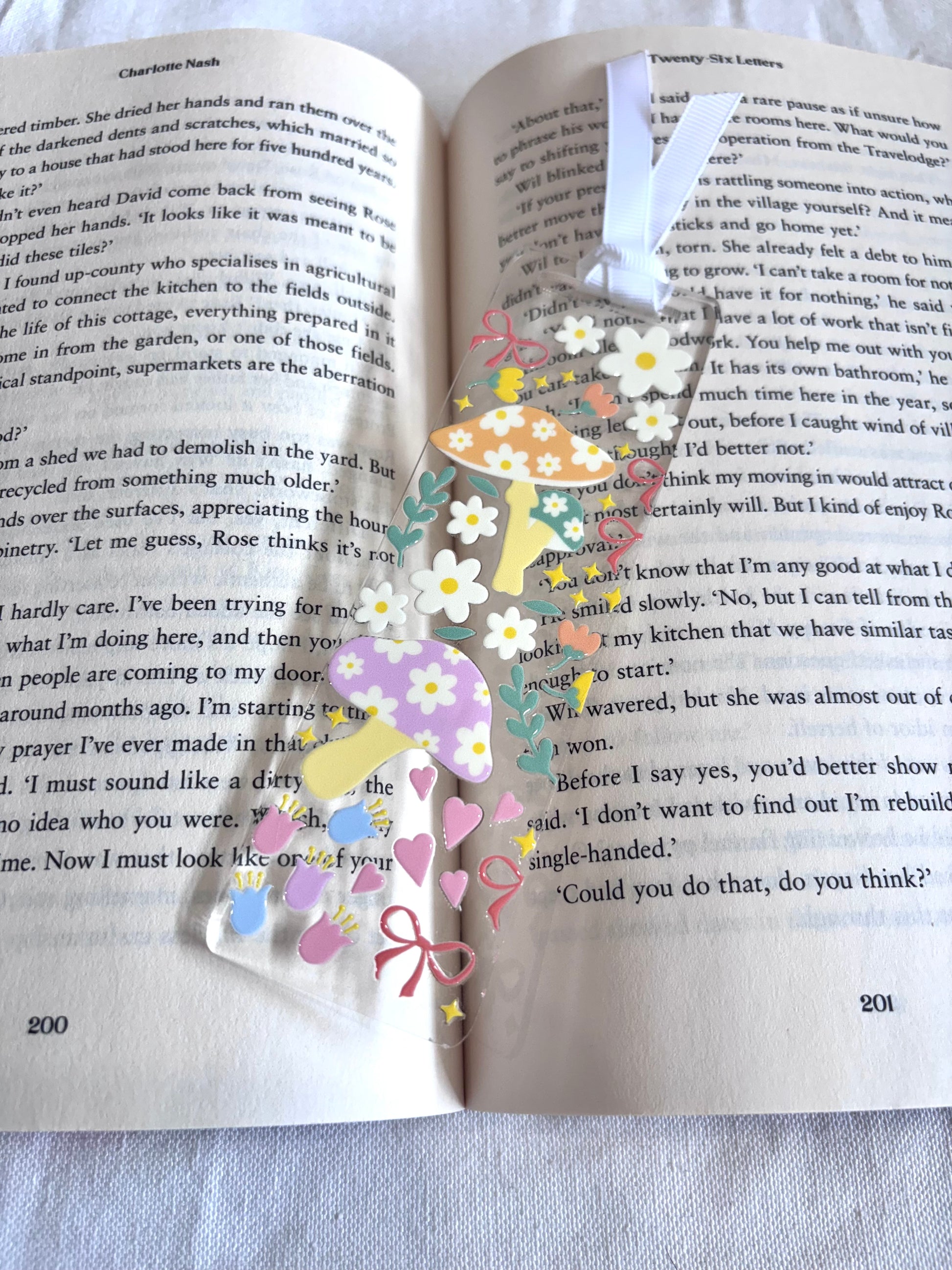 Acrylic bookmarks