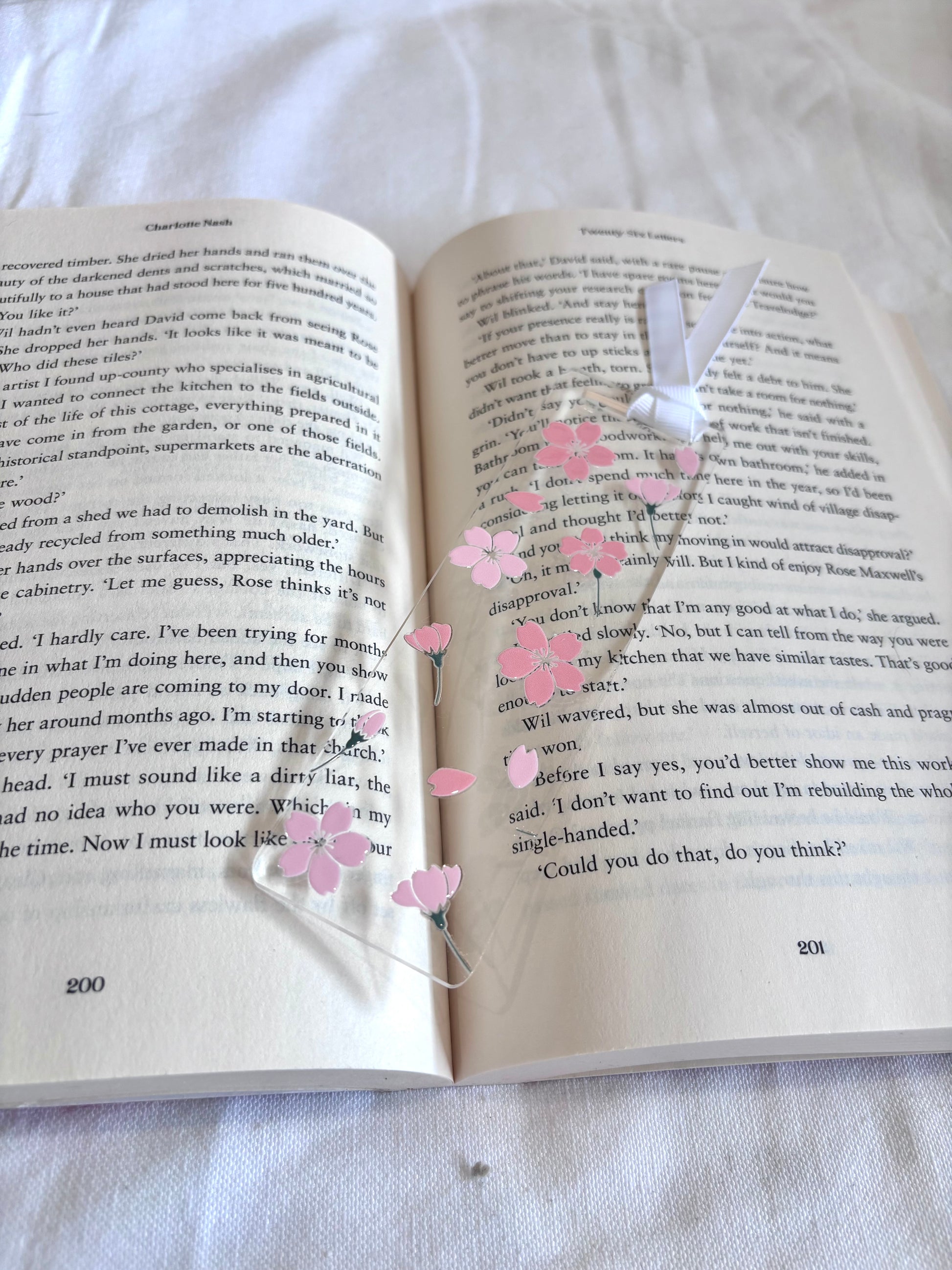 Acrylic bookmarks