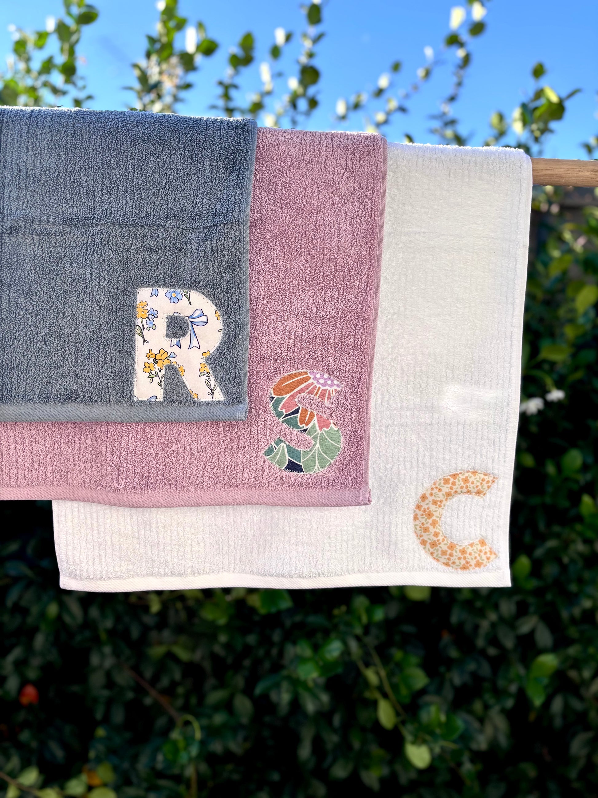 Personalised Towels • 3-4 week turn around•