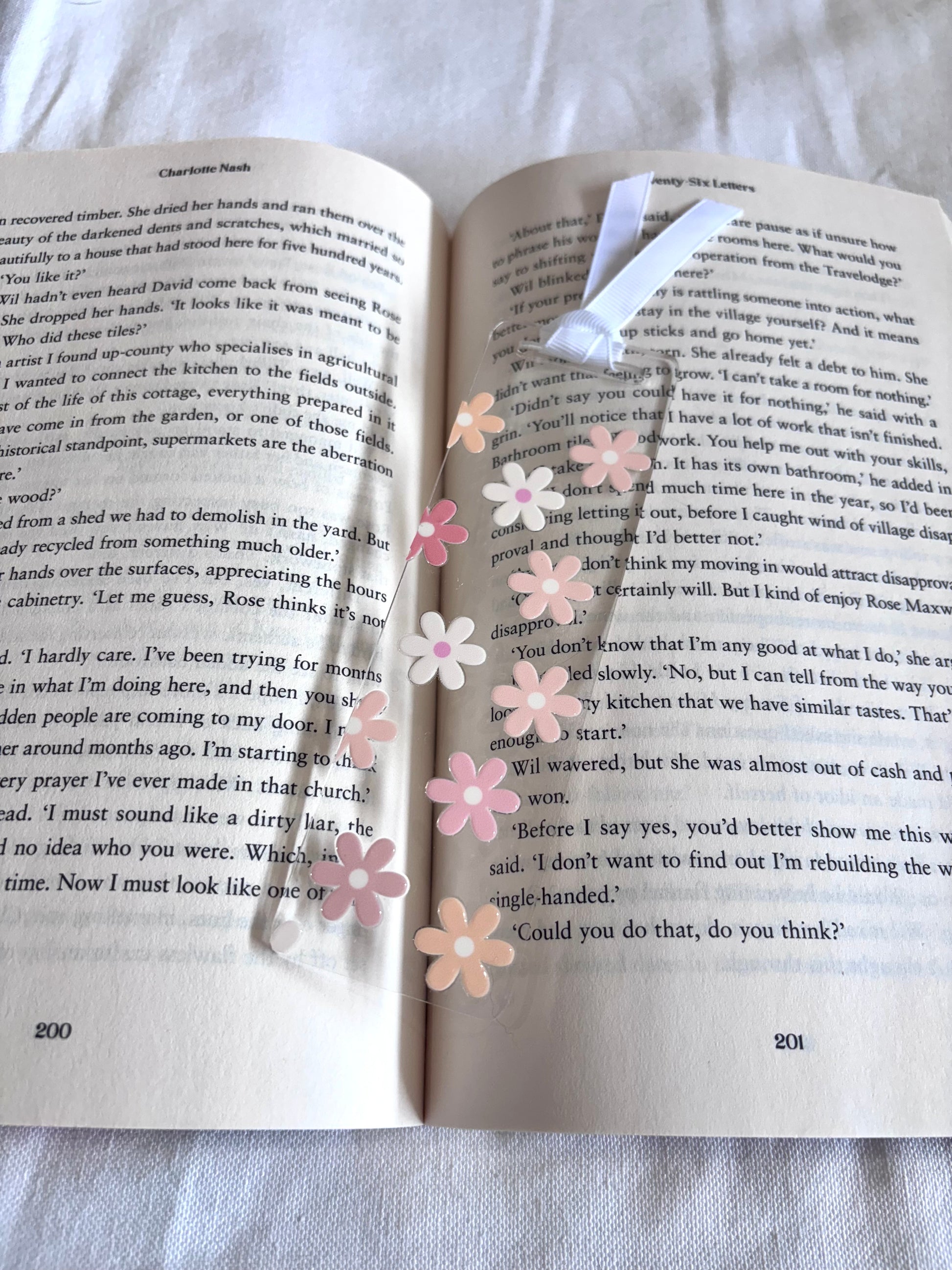 Acrylic bookmarks