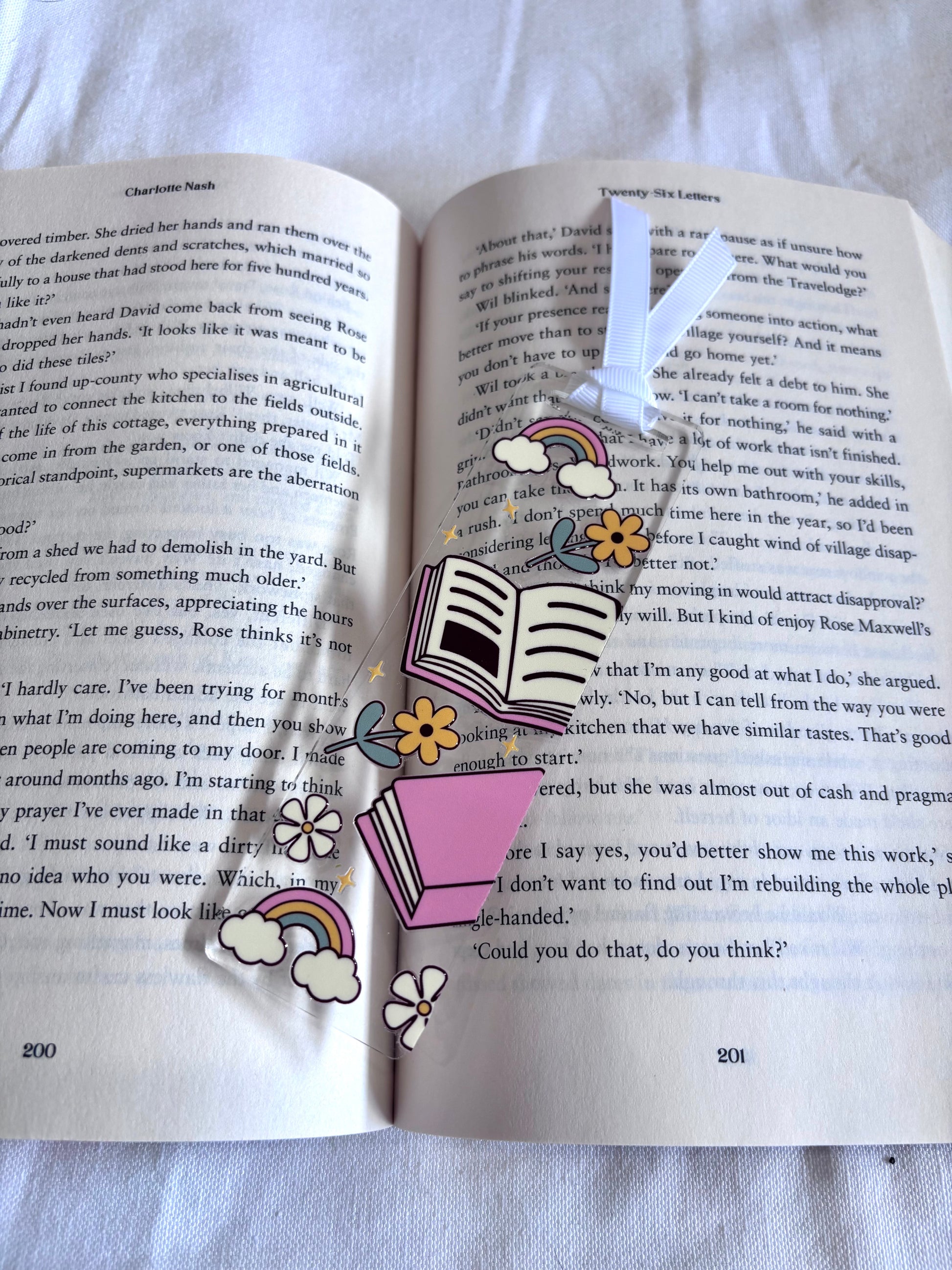 Acrylic bookmarks